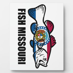 Fisch Missouri Fotoplatte