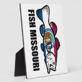 Fisch Missouri Fotoplatte (Seite)