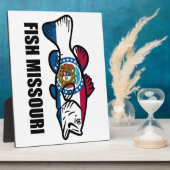 Fisch Missouri Fotoplatte (Seite)