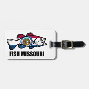 Fisch Missouri Gepäckanhänger