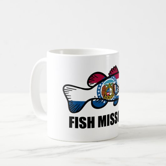 Fisch Missouri Kaffeetasse (Vorderseite Links)