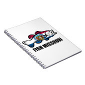 Fisch Missouri Notizblock (Rechte Seite)