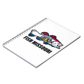 Fisch Missouri Notizblock (Linke Seite)