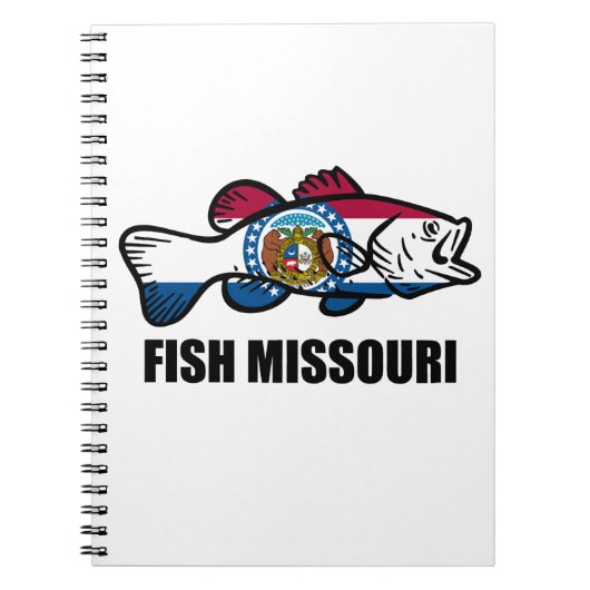 Fisch Missouri Notizblock (Vorderseite)