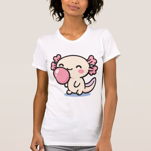 Fisch mit Bubblegum T-Shirt (Vorderseite)