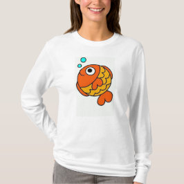 Fisch mit Bubbles Teemaschine T-Shirt