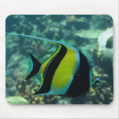 Fisch mit langer Faust Mousepad (Vorne)