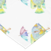 Fisch mit Regenschirm Tischdecke (Schrägansicht)