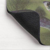Fisch - Mollies - Poecilia sphenops Mousepad (Ecke)