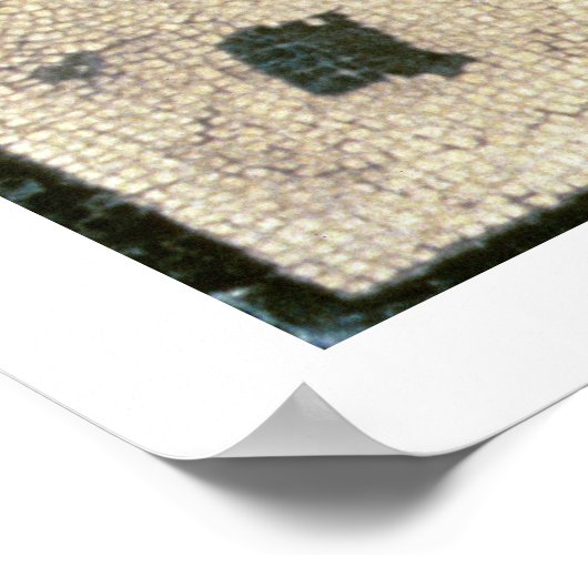 Fisch (Mosaik) Poster (Ecke)