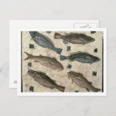 Fisch (Mosaik) Postkarte (Vorne/Hinten)