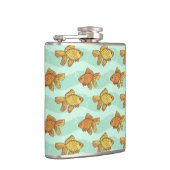 Fisch-Muster Flachmann (Rechts)