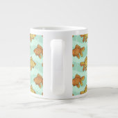 Fisch-Muster Jumbo-Tasse (Rückseite)