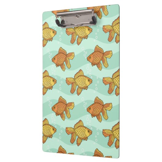 Fisch-Muster Klemmbrett (Links)