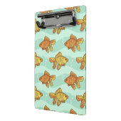 Fisch-Muster Mini Klemmbrett (Gewinkelt2)