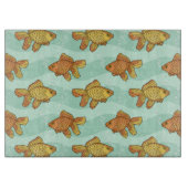 Fisch-Muster Schneidebrett (Vorderseite)