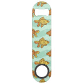 Fisch-Muster Speed Flaschenöffner (Rückseite)