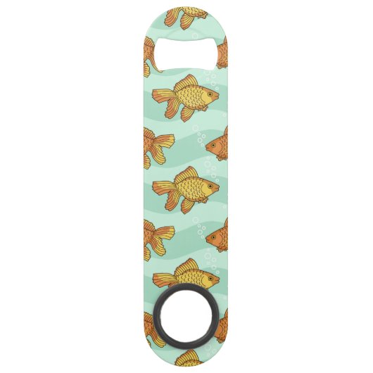 Fisch-Muster Speed Flaschenöffner (Vorderseite)