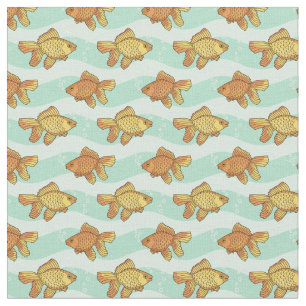 Fisch-Muster Stoff