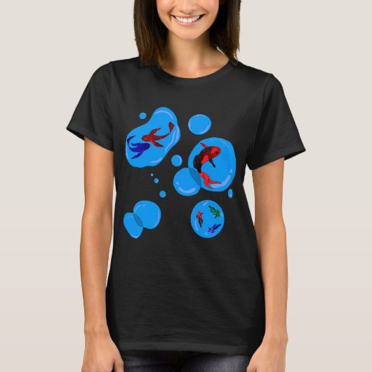 Fisch 'n Blasen T-Shirt (Vorderseite)