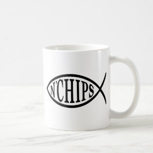 Fisch N bricht Fische ab Kaffeetasse