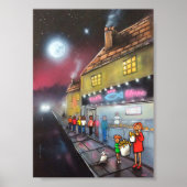 Fisch "n Chips Poster (Vorne)