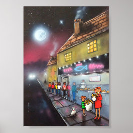 Fisch "n Chips Poster