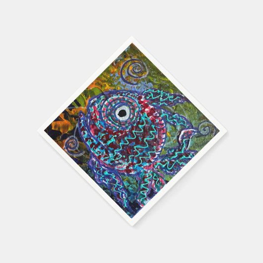 Fisch Napkins Serviette (Ecke)