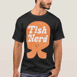 Fisch-Nerd-Abzeichen T-Shirt