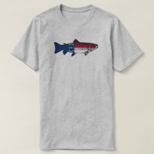 Fisch North Carolina Forelle T-Shirt