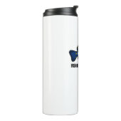 Fisch North Carolina Thermosbecher (Nach links gedreht)