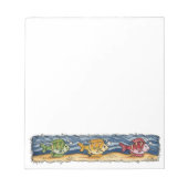 Fisch - Notepad Notizblock (Vorderseite)