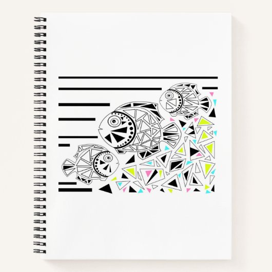 Fisch Notizblock (Vorderseite)