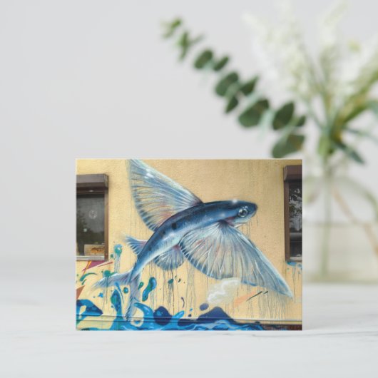 Fisch Nr. 2 Postkarte (Stehend Vorderseite)