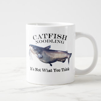 Fisch Nudeln Es ist nicht das, was Sie denken Jumbo-Tasse