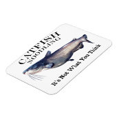 Fisch Nudeln Es ist nicht das, was Sie denken Magnet (Linke Seite)