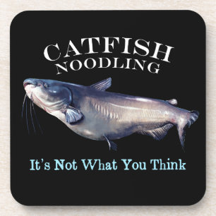 Fisch Nudeln Es ist nicht, was Sie denken Getränkeuntersetzer