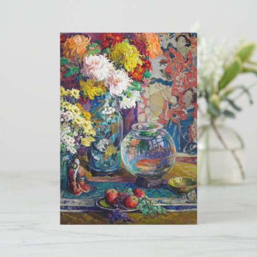 Fisch, Obst und Blume | Kathryn E. Cherry (Stehend Vorderseite)