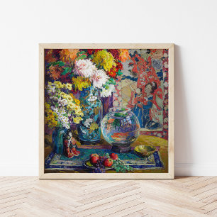 Fisch, Obst und Blume   Kathryn E. Cherry Poster