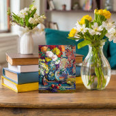 Fisch, Obst und Blume | Kathryn E. Cherry Postkarte