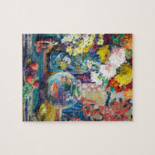 Fisch, Obst und Blume von Kathryn Evelyn Cherr Puzzle (Horizontal)