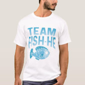 Fisch oder Fisch, die sie Geschlecht offenbaren Pa T-Shirt (Vorderseite)