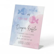 Fisch oder Fisch, für den sie das Lotteriezeichen