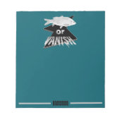 Fisch oder Fischmelder Notizblock (Vorderseite)