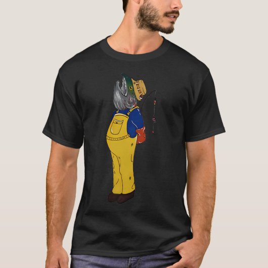Fisch oder Mensch T-Shirt (Vorderseite)