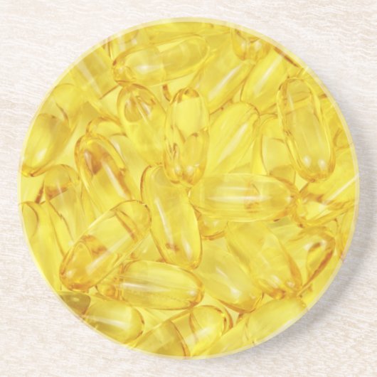 Fisch Öl Sandstone Untersetzer (Vorne)