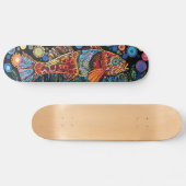 Fisch - Origineller Stil - Skateboard Deck (Horizontal)