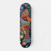 Fisch - Origineller Stil - Skateboard Deck (Vorderseite)
