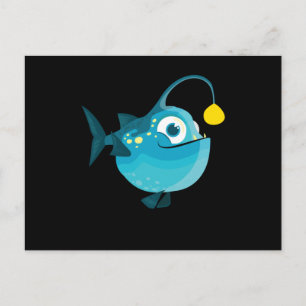 Fisch Ozean Design Wal Schwimmen Siegel Fun Sea Ge Postkarte