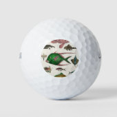 Fisch, Ozean, niedlich, Meer, Wasser, Tier, Fische Golfball (Vorderseite)